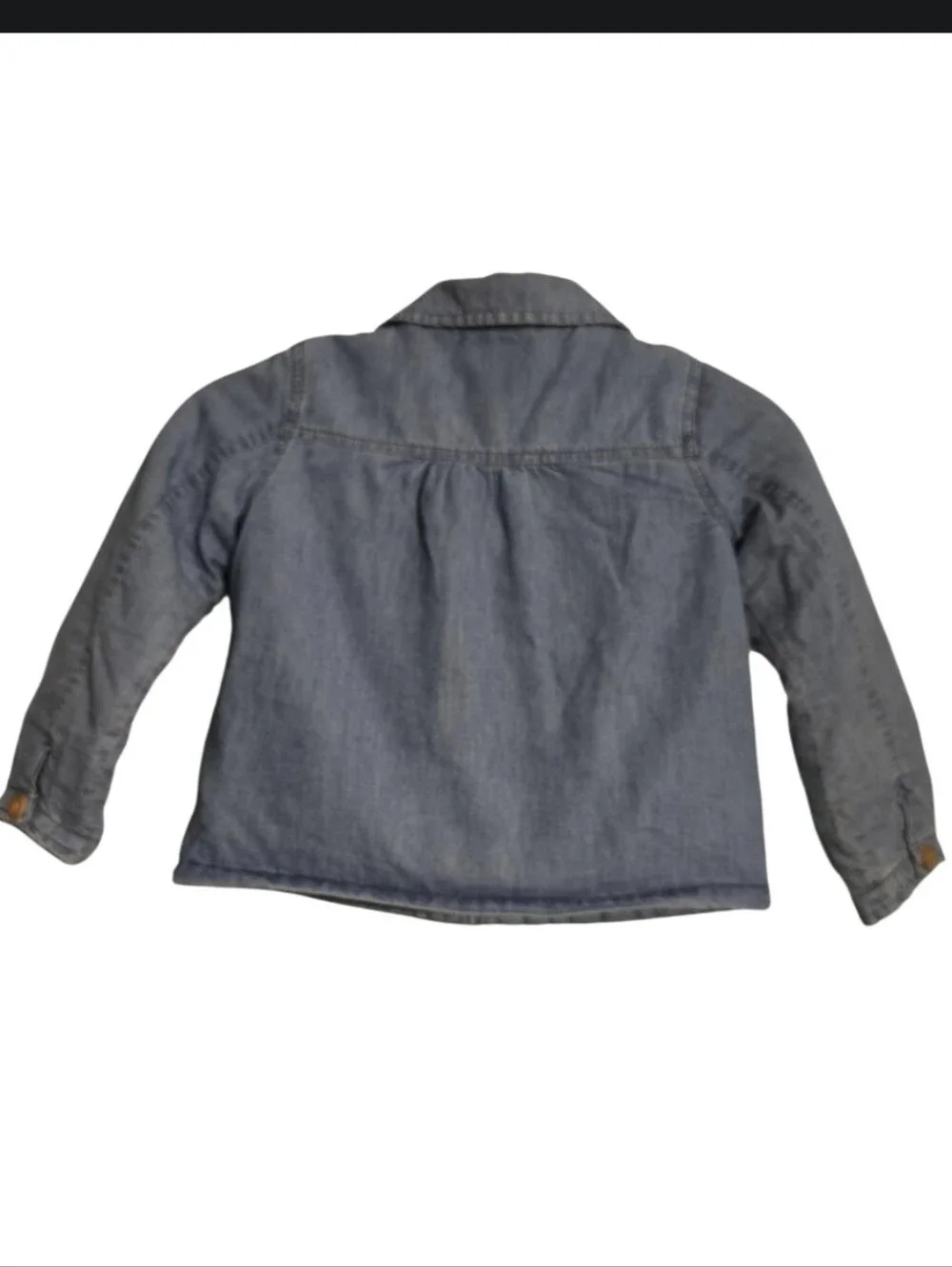 OshKosh B'gosh Lightweight Toddler Girls Denim Jacket Size 4T In EUC